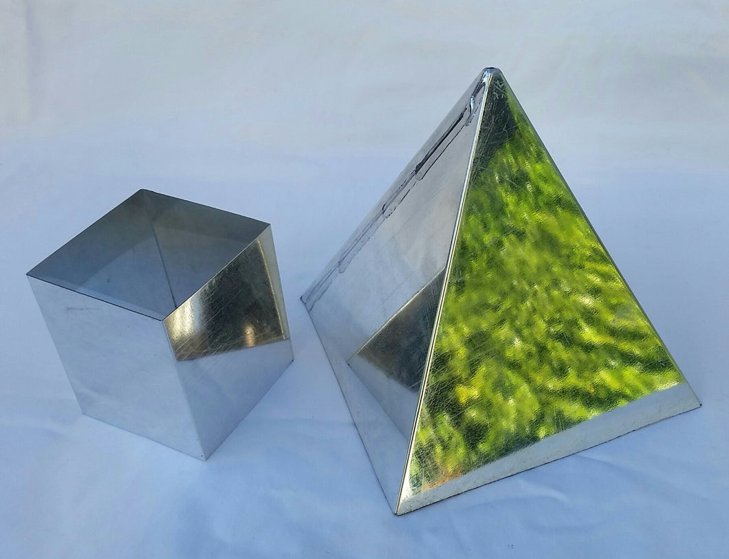 Pyramid Pillar Candle Mold 6in x 6in - 4-Sided