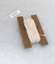 Load image into Gallery viewer, #870 Spool of Candle Wicking - 30ft/10yds Beeswax, Soy, Palm, Natural Wax
