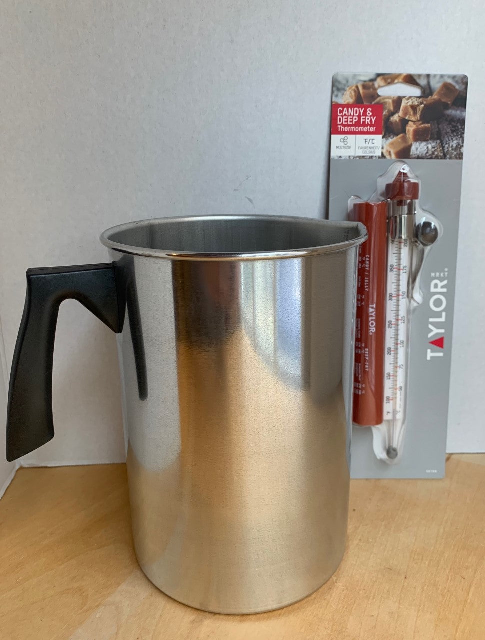 4lb Melting Pouring Pot & Thermometer for Candle Making
