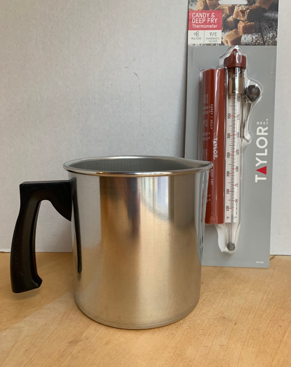 1lb Melting Pouring Pot & Thermometer for Candle Making